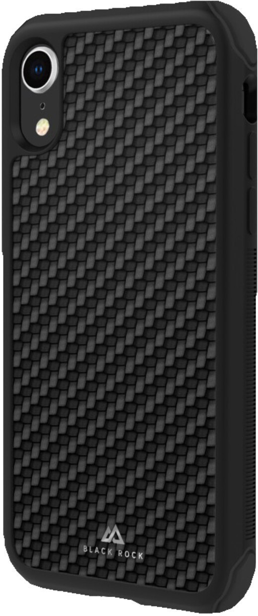 Black Rock Real Carbon Cover Apple iPhone XR Black