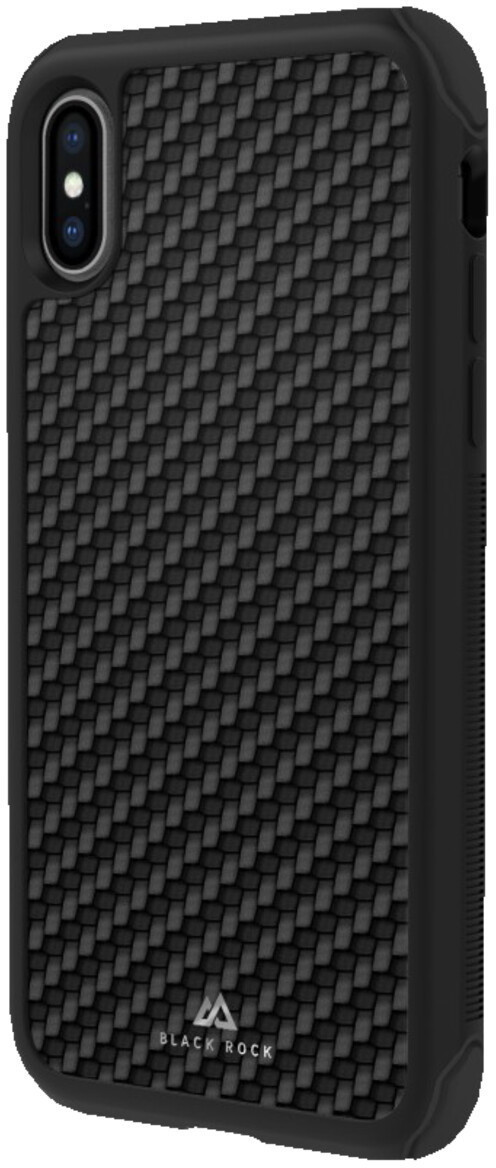 Black Rock Real Carbon Cover Apple iPhone XS Black