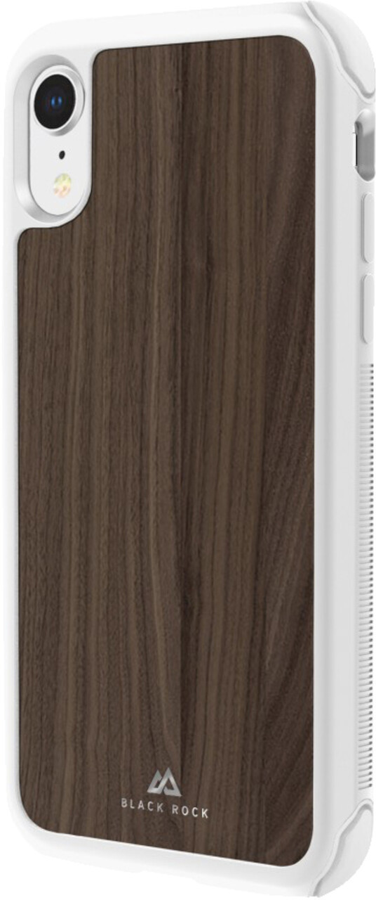 Black Rock Real Wood Cover Apple iPhone XR Holz