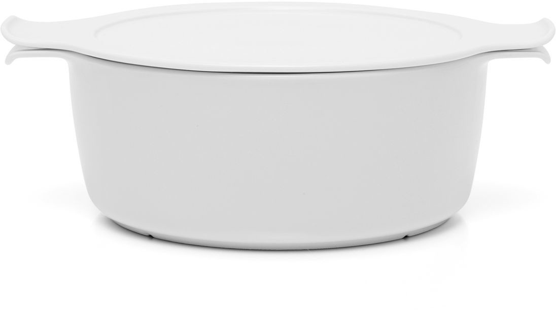 Eschenbach Cook & Serve inducTherm Cooking Pot with Lid 18 cm white