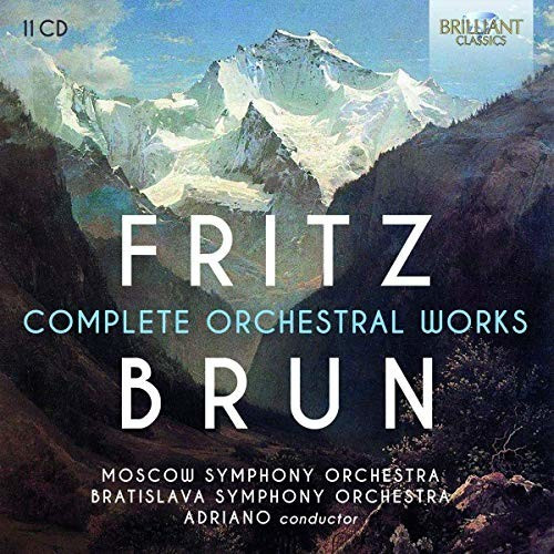 Moscow Symphony Orchestra & Bratislava Symphony Orchestra - Fritz Brun: Complete Orchestral Works (CD)