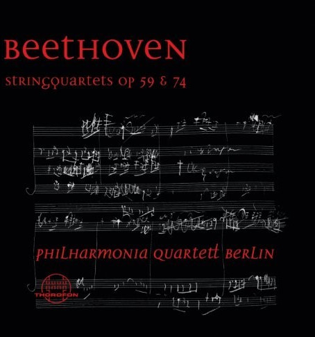 Philharmonia Quartett Berlin - Ludwig Van Beethoven: Streichquartette Op. 59 & 74 (CD)