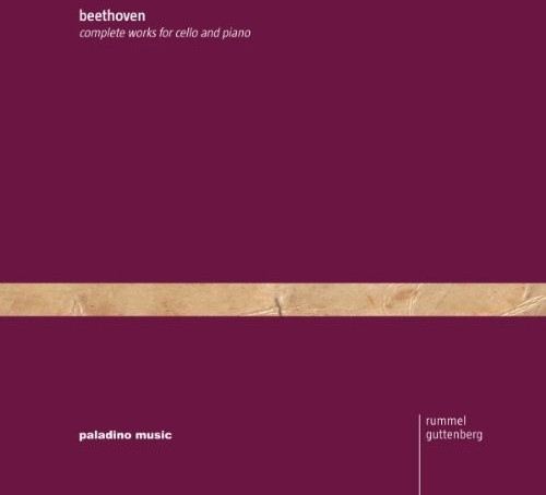 Martin Rummel & Gerd Guttenberg - Beethoven: Complete Works For Cello And Piano (CD)