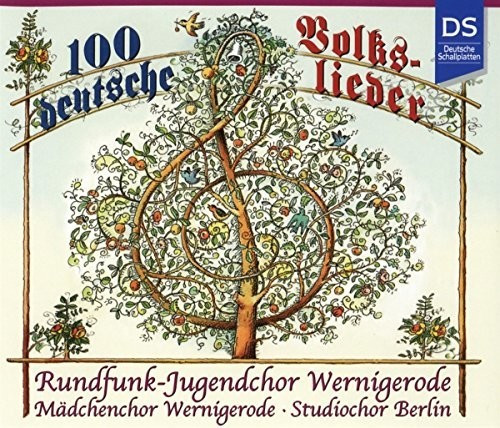 Rundfunk Jugendchor Wernigerode - 100 Deutsche Volkslieder (CD)