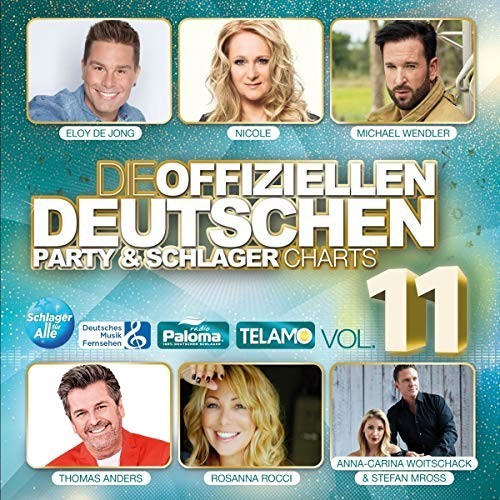 Die offiziellen dt.Party & Schlager Charts Vol. 11 (CD)