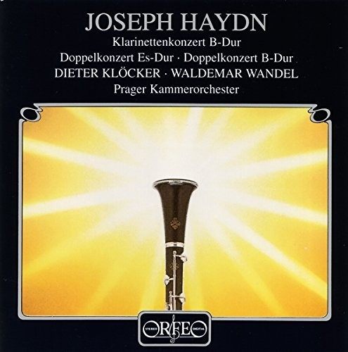 Dieter Klöcker, Prager Kammerorchester, Waldemar Wandel - Klarinettenkonzert B-Dur/Doppelkonz.Es-Dur/B-Dur (CD)