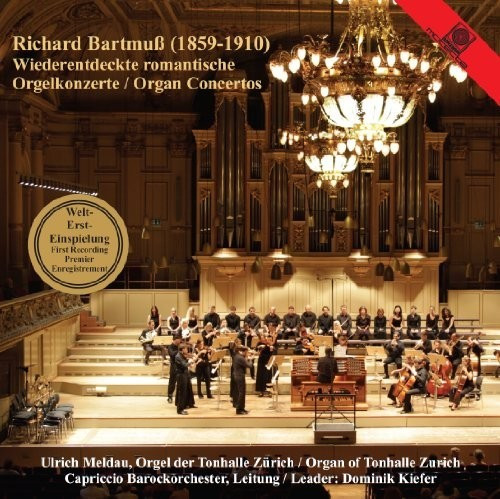 Dominik Kiefer, Barockorch. Capriccio, Meldau Ulrich - Orgelkonzerte 1 & 2 (CD)