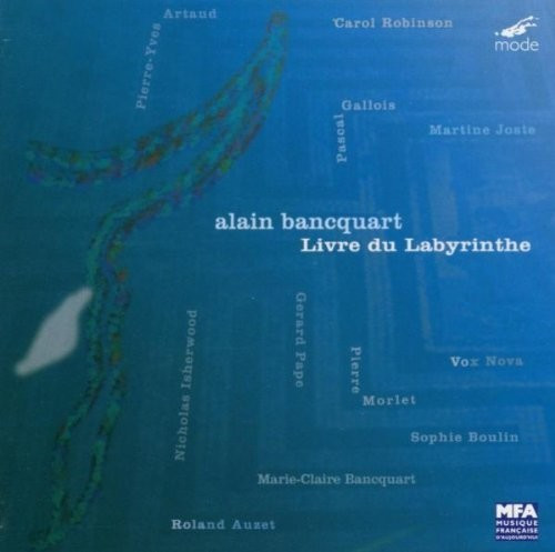 Ensemble Vox Nova/Isherwood/Robinson/Voisin - Livre Du Labyrinthe (CD)