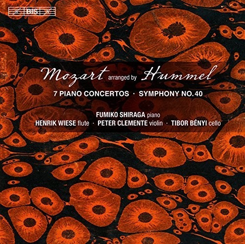 Fumiko Shiraga, Peter Clemente, Tibor Benyi, Wiese Henrik - Mozart arrangiert von Hummel (CD)