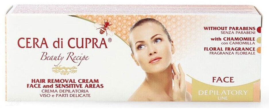 Cera di Cupra Enthaarungscreme Gesicht Und Empfindliche Stellen (50ml)
