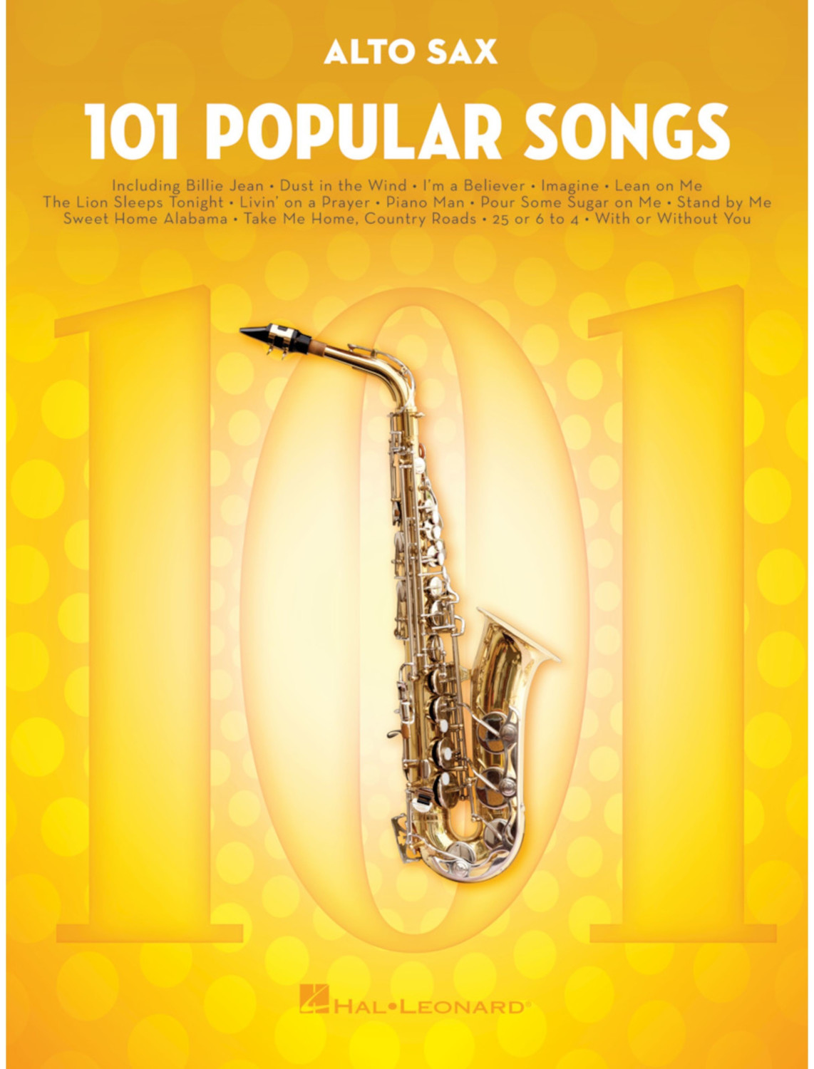 Hal Leonard 101 Popular Songs for Alto Sax