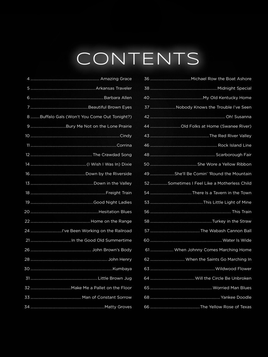 Hal Leonard First 50 Folk Songs You Should Play on Guitar