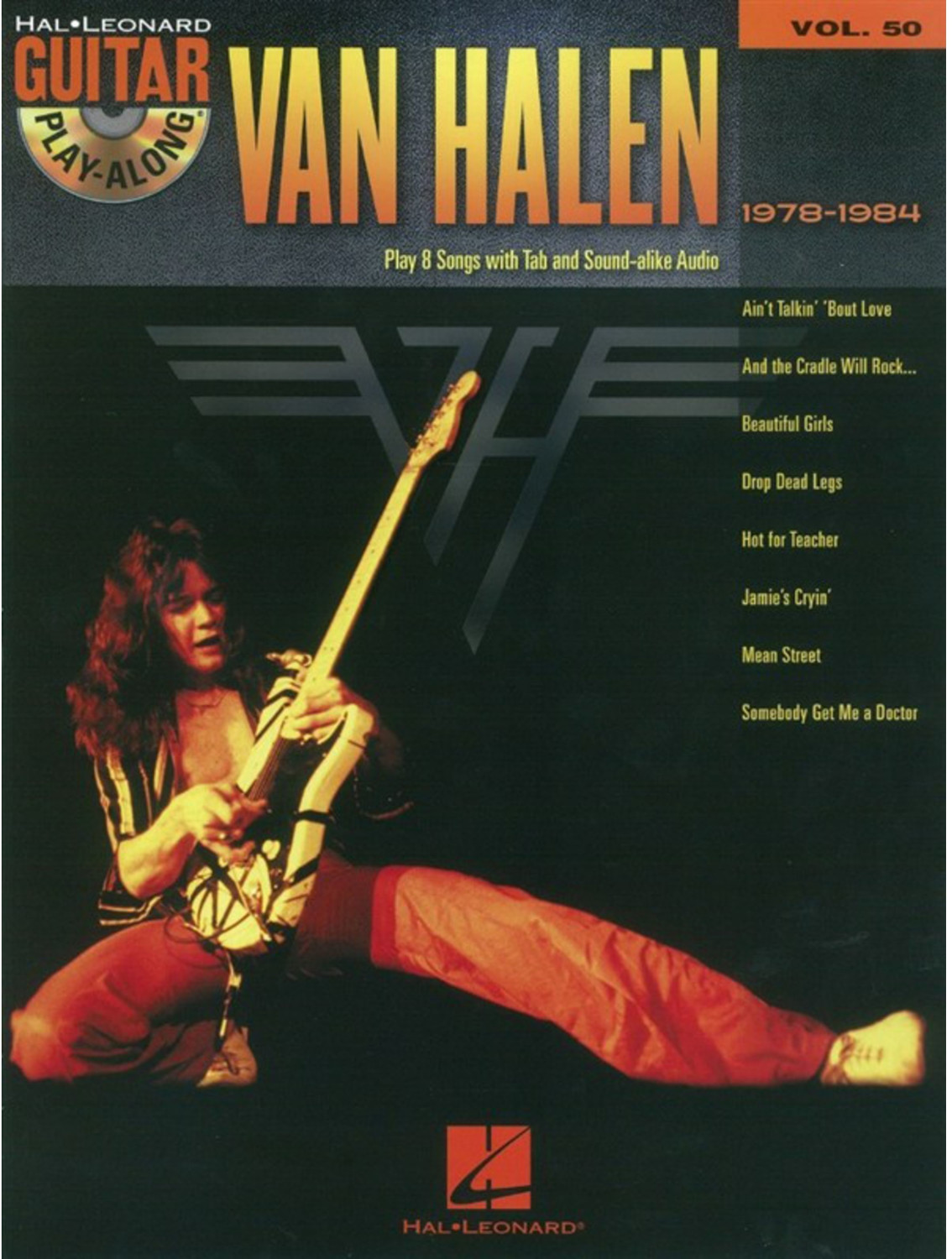 Hal Leonard Van Halen 1978-1984 Guitar Play-Along Volume 50