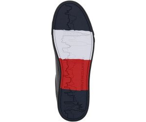 tommy hilfiger signature tape leather trainers