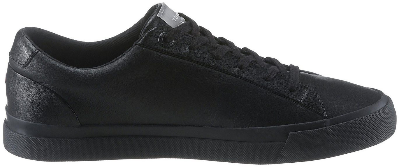 tommy hilfiger signature tape leather trainers