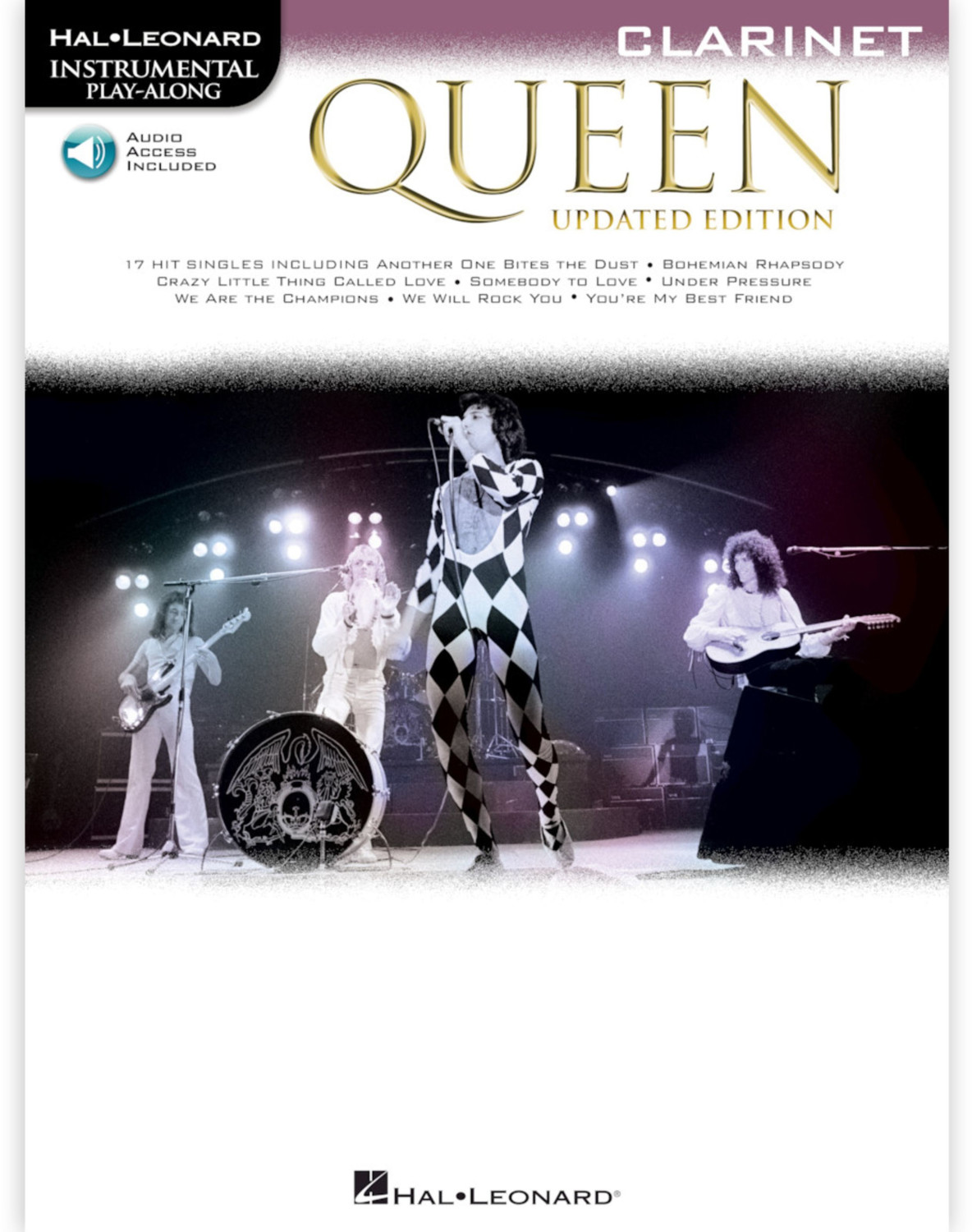 Hal Leonard Queen – Updated Edition Clarinet Instrumental Play-Along