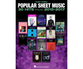 Hal Leonard Popular Sheet Music – 30 Hits from 2015-2017