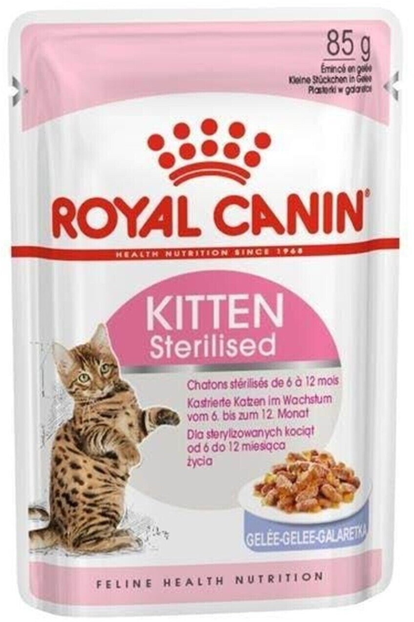 Royal Canin Kitten Sterilised Gelatin 12x85g