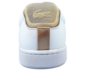 Lacoste carnaby evo white gold shop