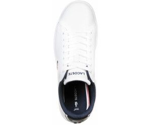 Lacoste carnaby evo white navy shop