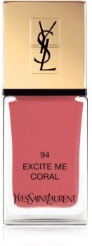 Yves Saint Laurent La Laque Couture vernis à ongles n°94 Excite Me Coral (10 ml)