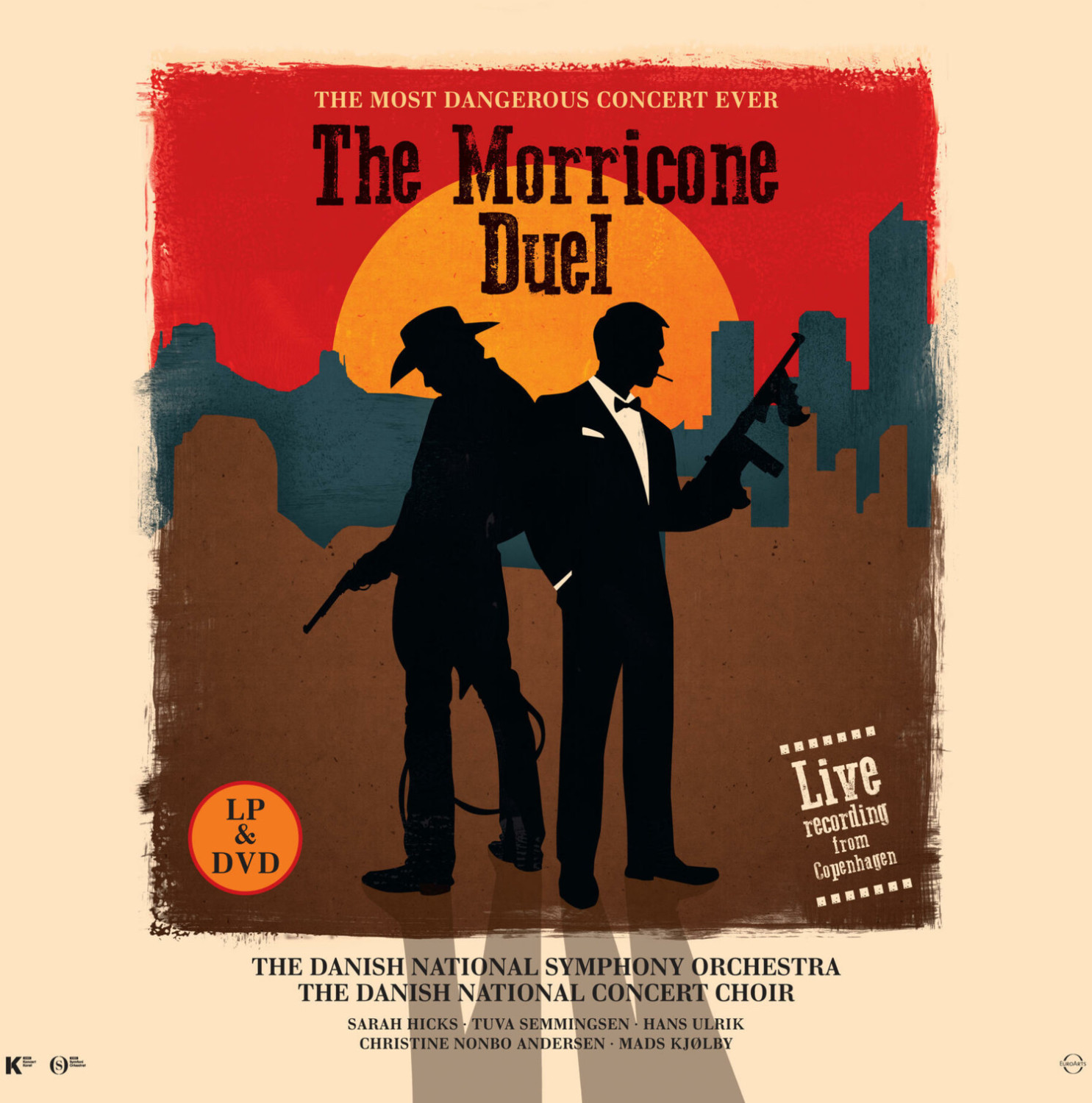 Danish National Symphony Orchestra - Das Morricone-Duell / Das gefährlichste Konzert alle (LP + DVD Video) (Vinyl)