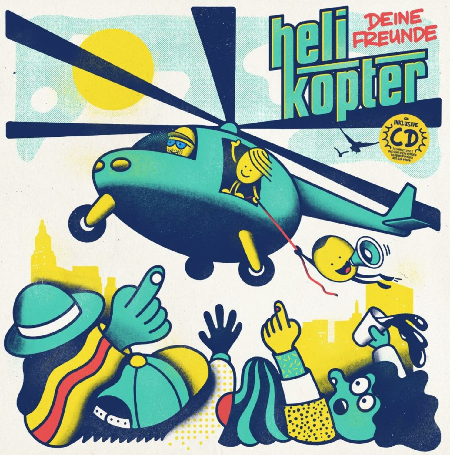 Deine Freunde - Helikopter (Vinyl)