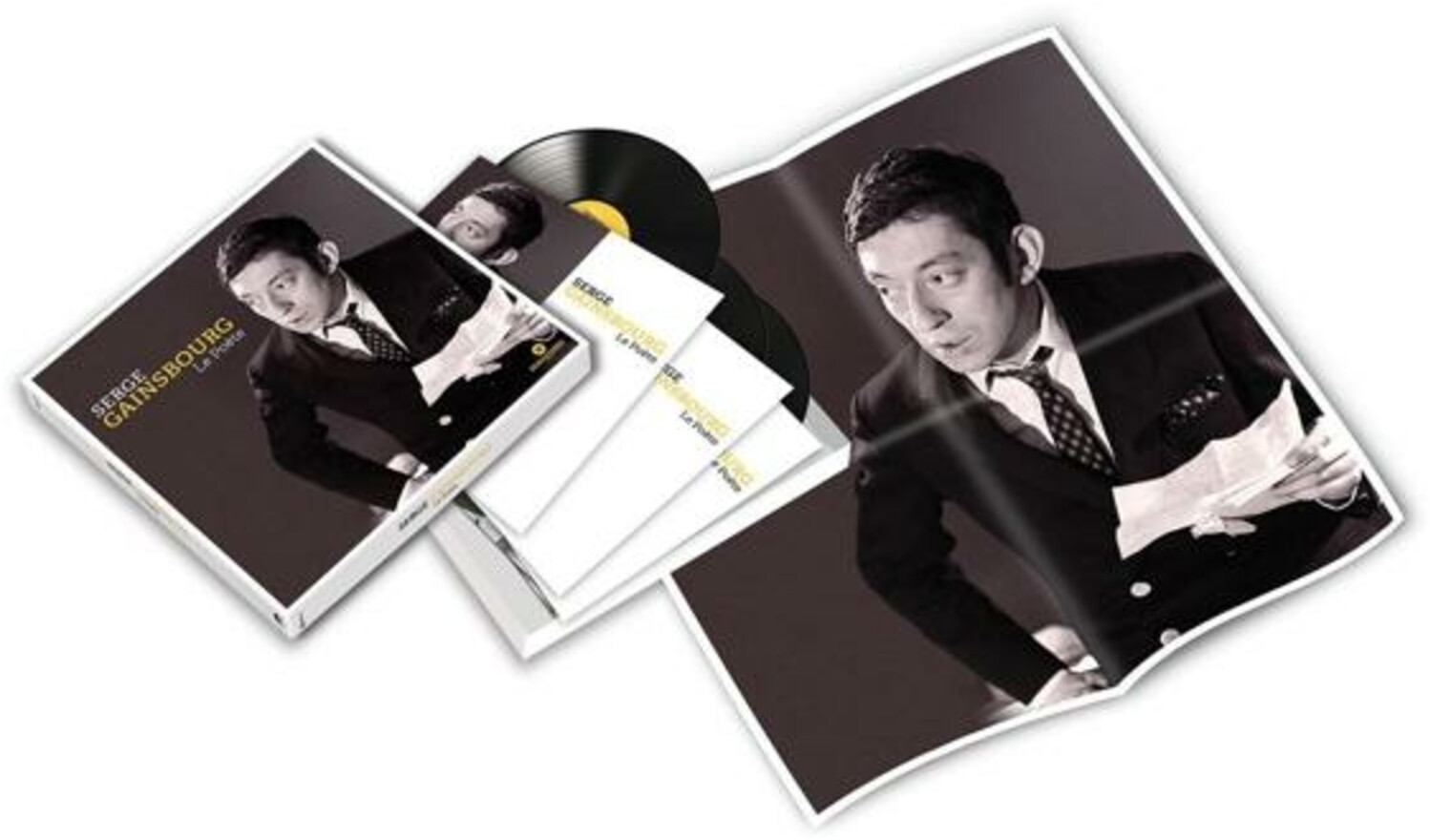 Serge Gainsbourg - le Poète Box (3 LP,Poster) (Vinyl)