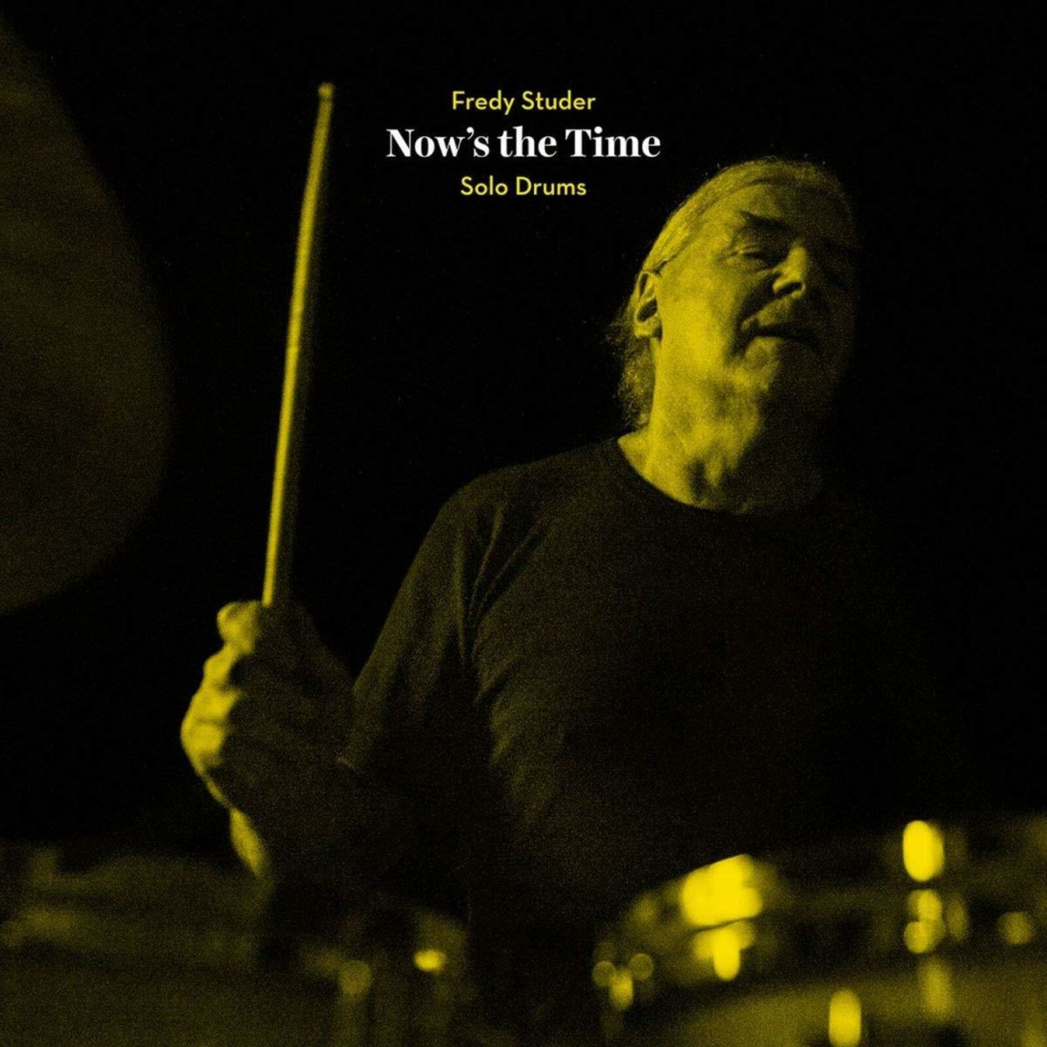 Fredy Studer - Now's The Time-Solo Drums (180gr.+Book) (Vinyl)
