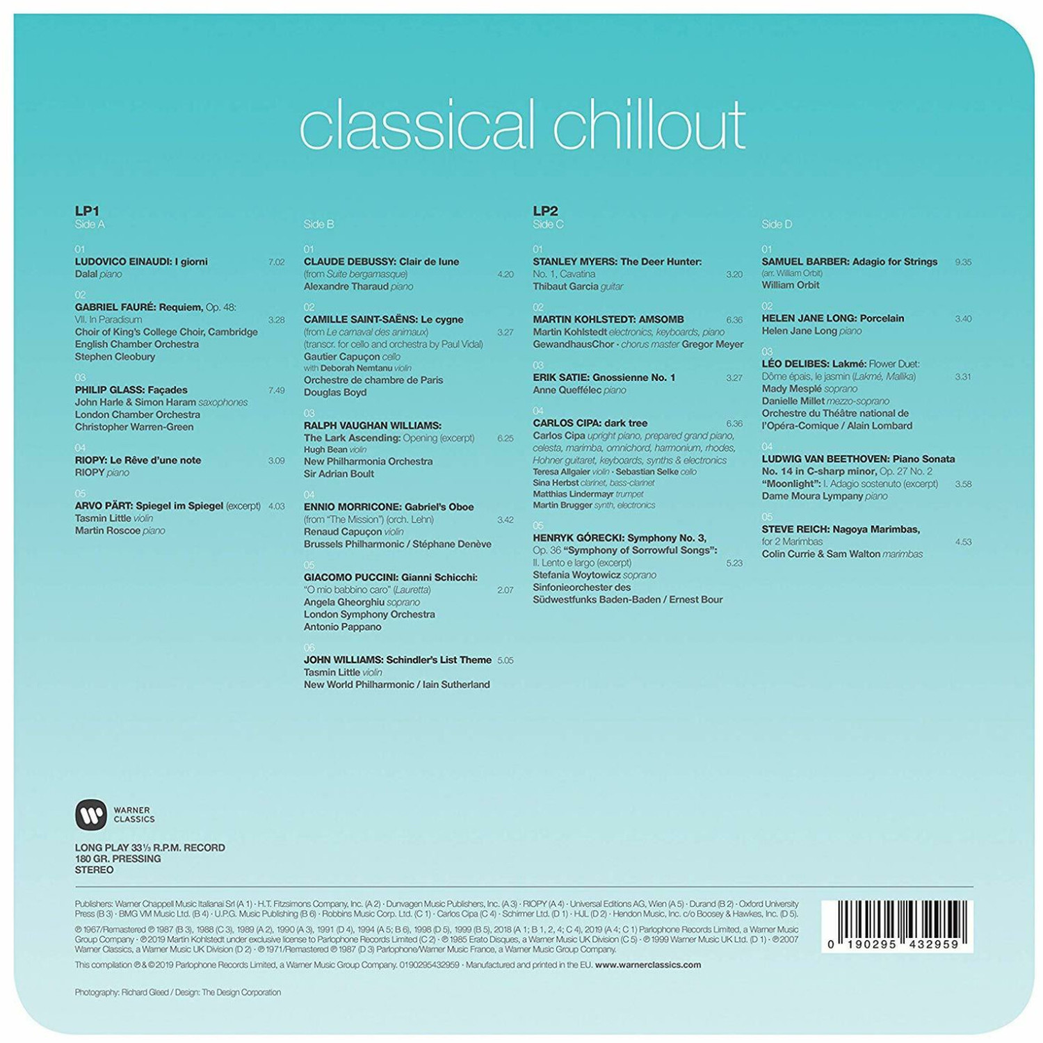 VARIOUS - Classical Chillout (Vinyl)
