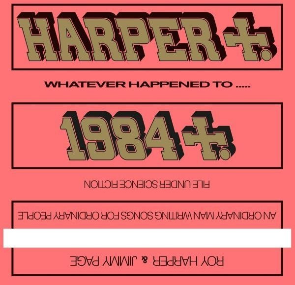 Roy Harper, Jimmy Page - 1984 (Jugula) (Ltd.Remastered 180g Gatefold LP) (Vinyl)