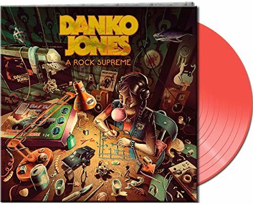 Danko Jones - A Rock Supreme (Neon Orange Vinyl) (Vinyl)