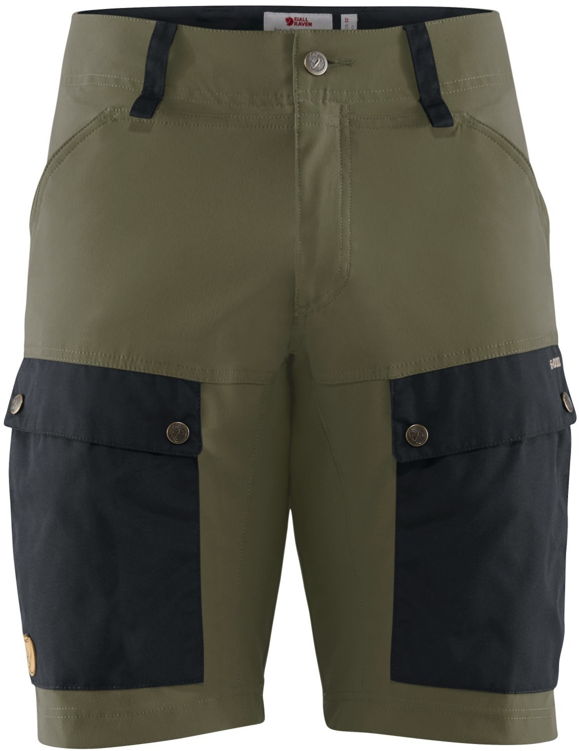 Fjällräven Keb Shorts dark navy/light olive
