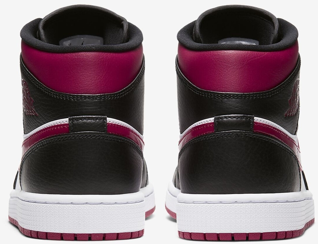 Nike Air Jordan 1 Mid black/white/noble red au meilleur prix sur idealo.fr