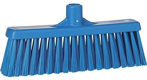 Vikan Broom with right-hand thread medium, 31 cm blue