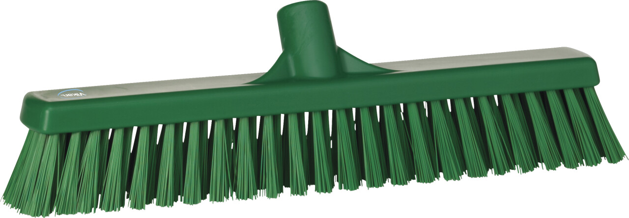 Vikan Broom 41 cm soft,hard universal green