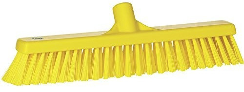 Vikan Broom 41 cm soft,hard universal yellow