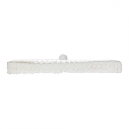 Vikan Broom 41 cm soft,pleated white