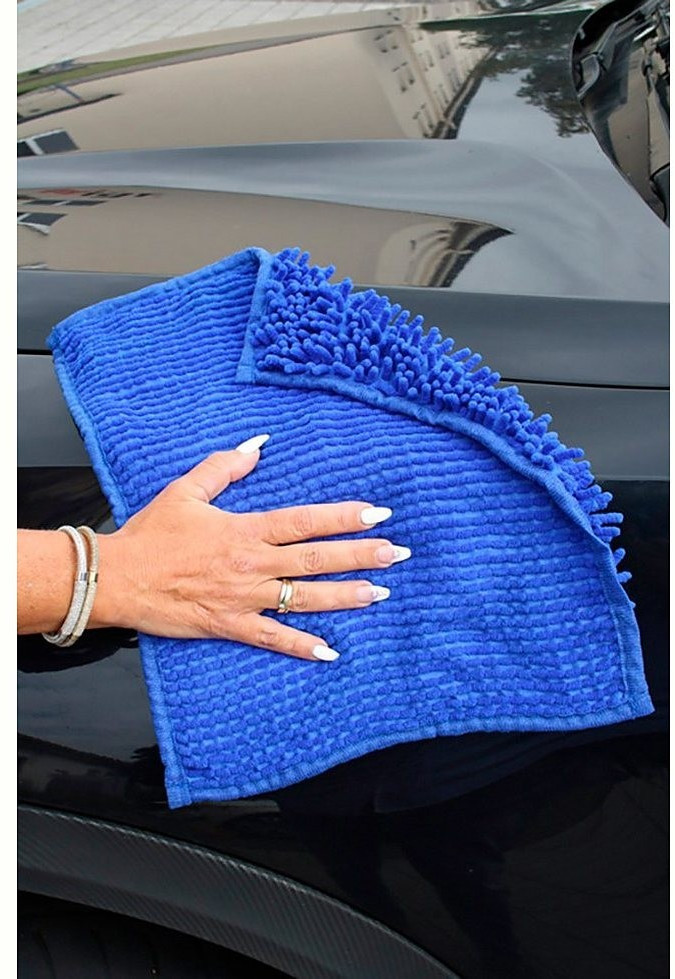 Rocco Microfiber cloth millipede dusting, dimensions: 30 x 40 cm blue