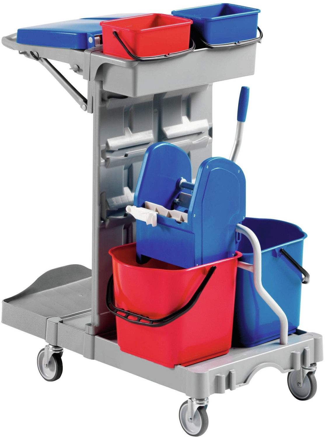 E/D/E Cleaning trolley Poly II 970x680x1110 2x15l