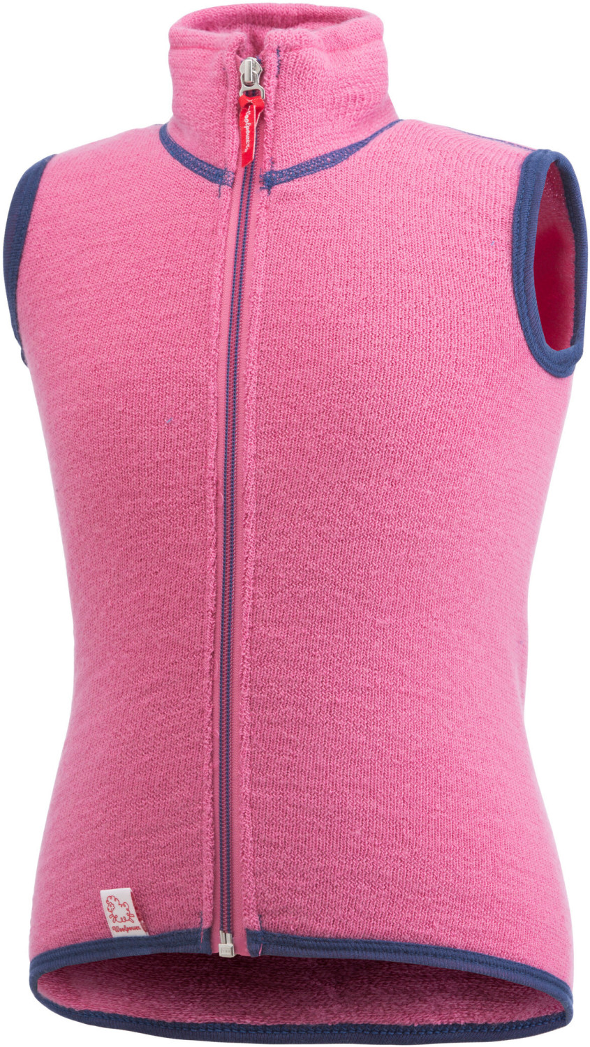 Woolpower Kids Vest 400 sea star rose