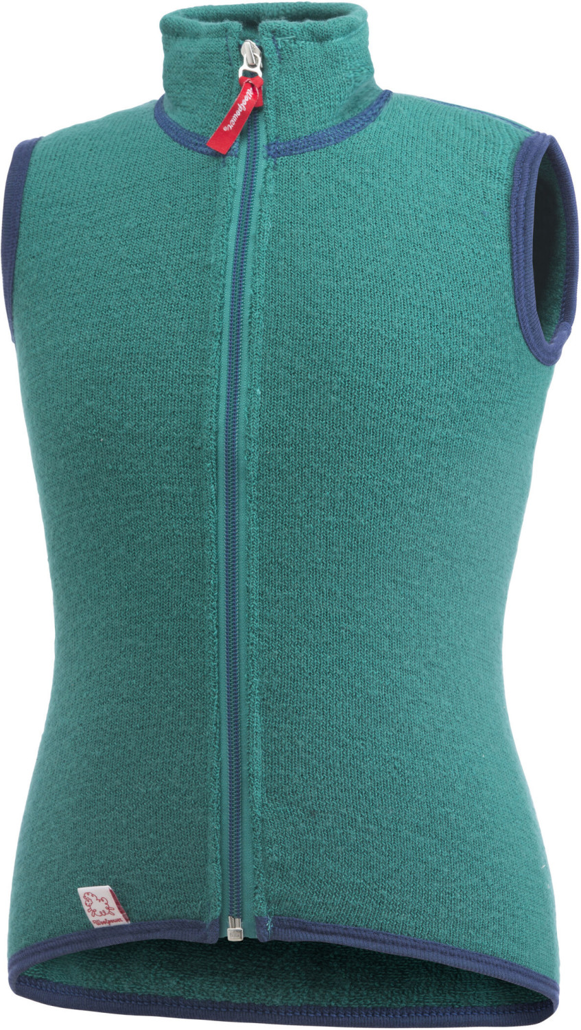 Woolpower Kids Vest 400 turtle green