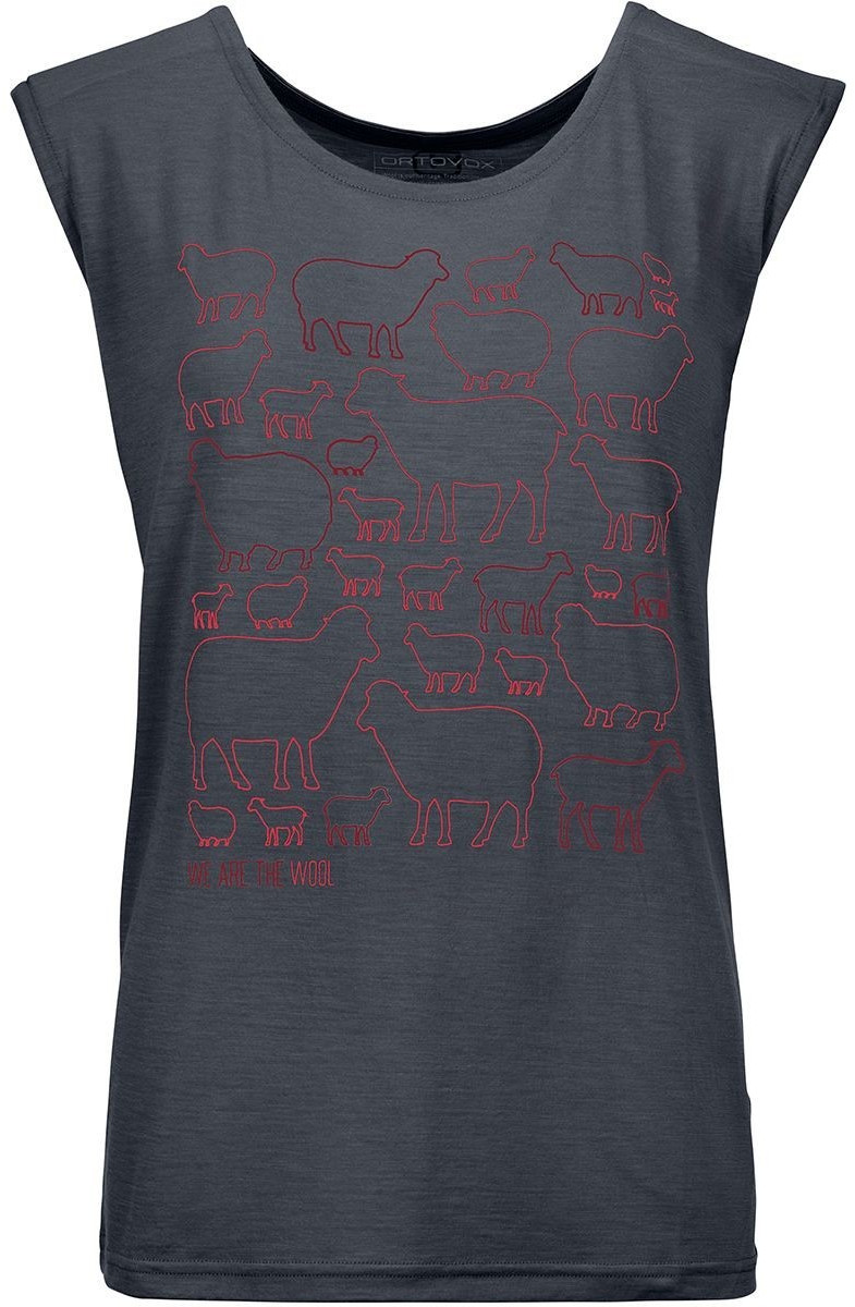 Ortovox 120 Tec Wool T-Shirt W (88106) black steel