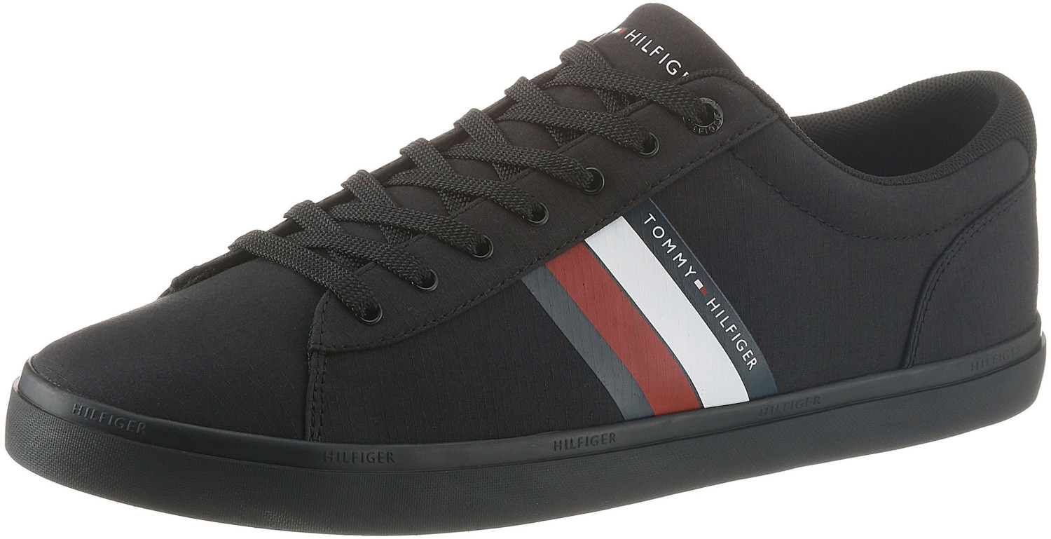Buy Tommy Hilfiger Essential Signature Colour-Blocked Lace-up Trainers ...