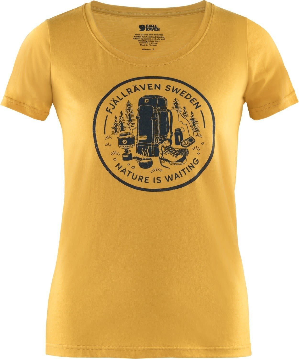 Fjällräven Fikapaus T-Shirt W ochre