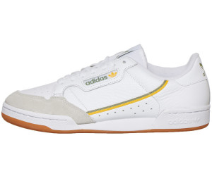 adidas continental 80 cloud white crystal white
