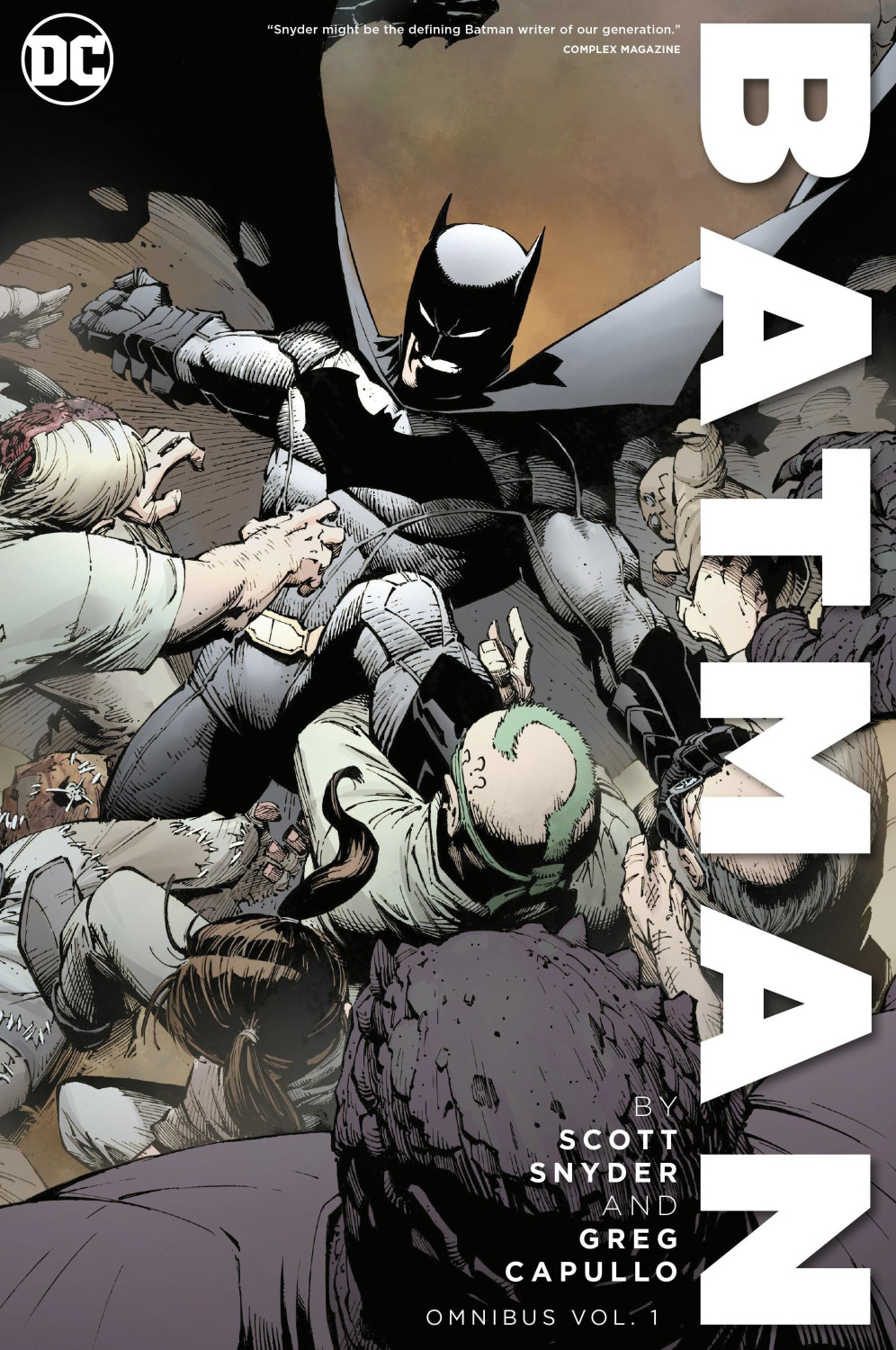 Batman by Scott Snyder & Greg Capullo Omnibus Vol. 1 (Batman Omnibus) (9781401298845)