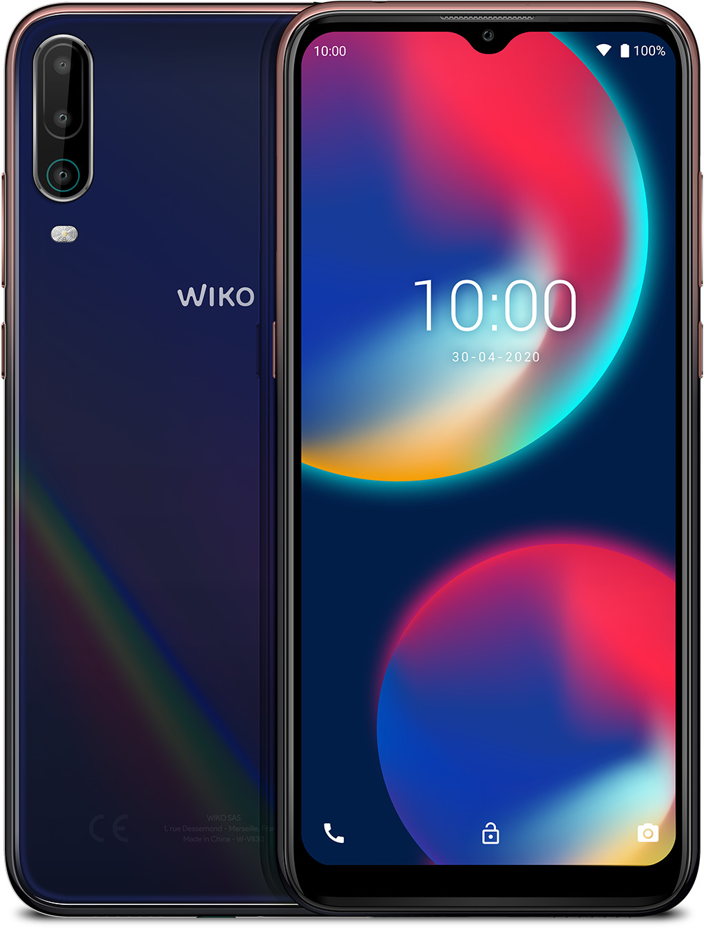 Wiko View4 bleu