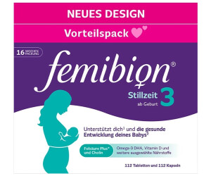 P&G Health Germany FEMIBION 1 Frühschwangerschaft Tabletten, 56 Stück :  : Drogerie & Körperpflege