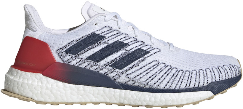 Buy Adidas SolarBOOST 19 Cloud White/Tech Indigo/Scarlet from Â£88.94 (Today) â Best Deals on 